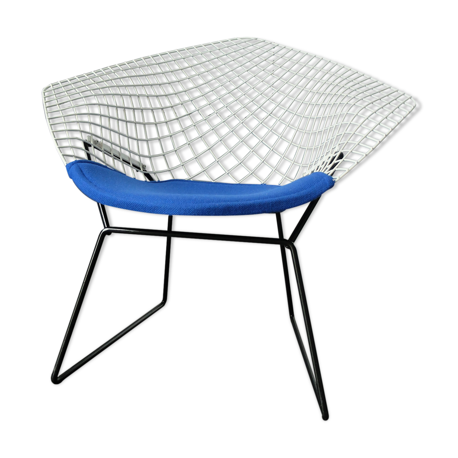 Fauteuil Diamond chair Knoll 421 par Harry Bertoia
