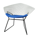 Fauteuil Diamond chair Knoll 421 par Harry Bertoia