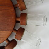 Digsmed wall wheel with herbs and spices, Denmark 1960