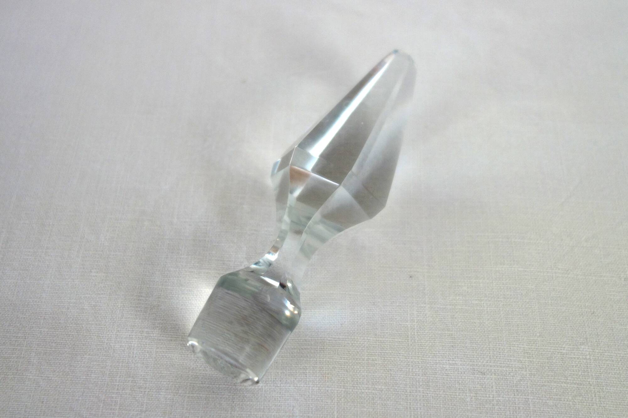 Old Saint Louis crystal decanter, Massenet model n°10