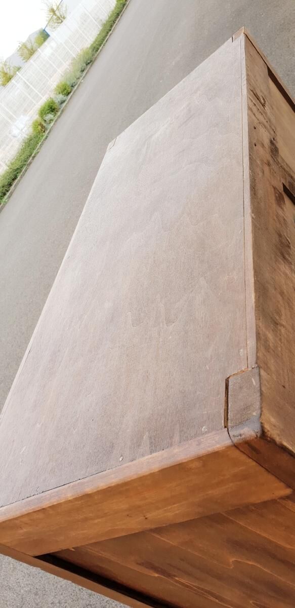 Vintage glass cabinet