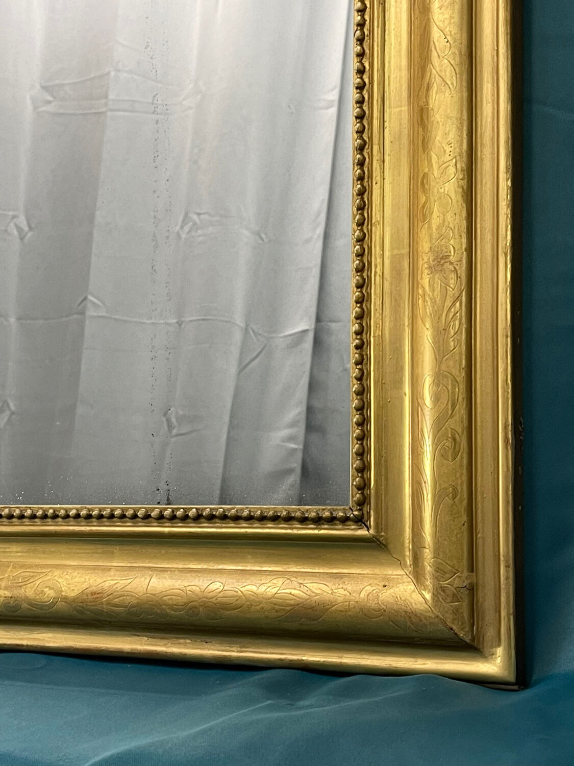 Mirror 119x88 old era Louis-Philippe 1840