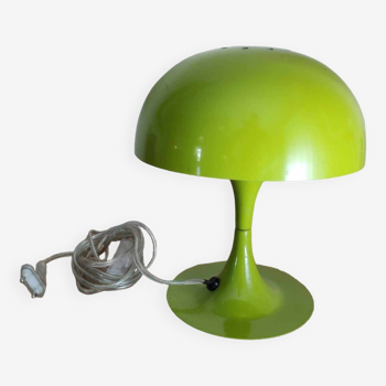 Vintage Mathias green mushroom lamp