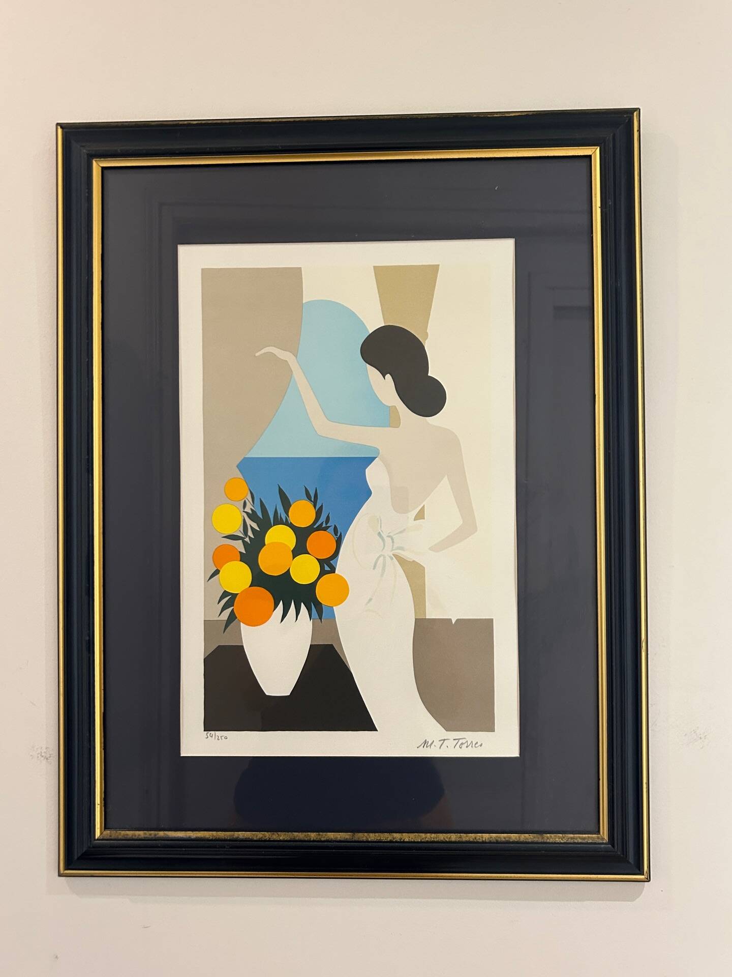 lithographie de Maria Teresa Torres