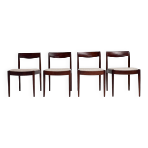 Ensemble de 4 chaises - design 1960
