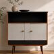 Renovated and restyled vintage sideboard
