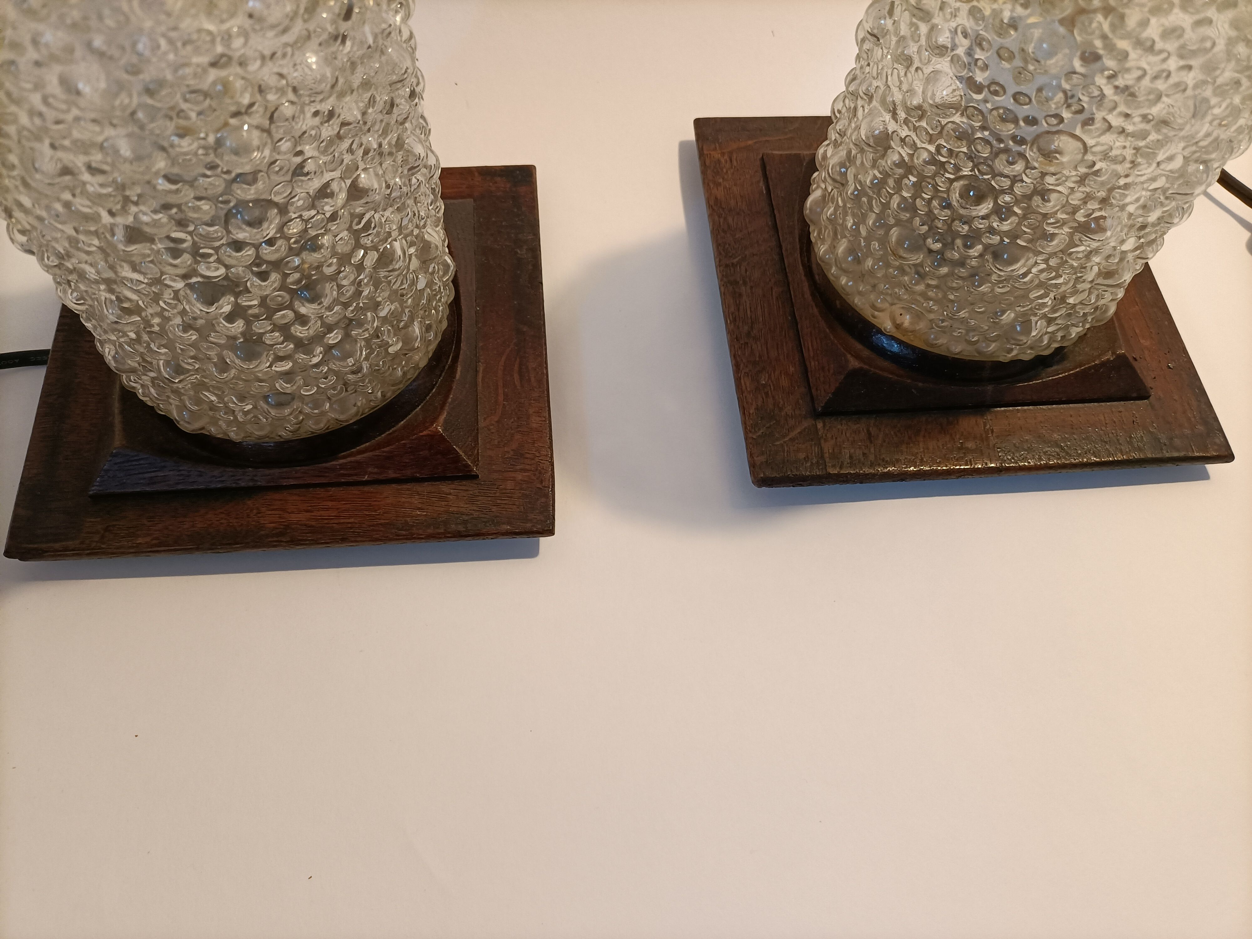 Pair of bedside lamps 1950