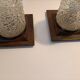 Pair of bedside lamps 1950