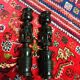 Ebony candlesticks