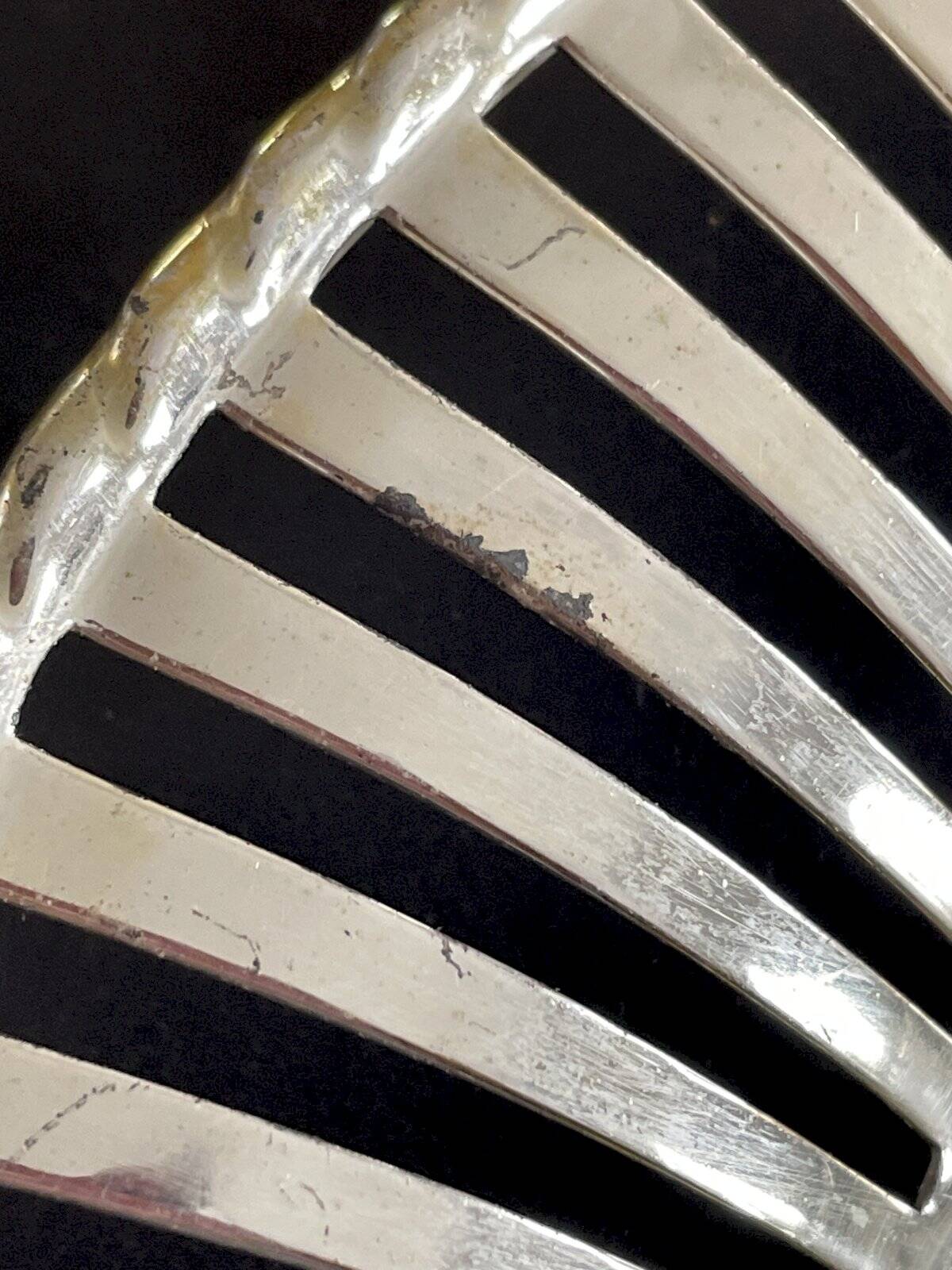 Beurrier ancien Duralex verre et métal
