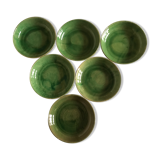 Biot signed glazed earthenware plates