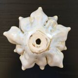 Ceramic flower candle holder