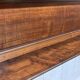 English walnut shelf from the early 20th century.