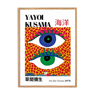 Affiche Yayoi Kusama