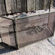 Old firewall 3 shutters in black metal