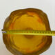 Glass footed coupe Nuagé signed by Muller Frères Lunéville.