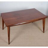 Rectangular extendable dining table from the 1950s.