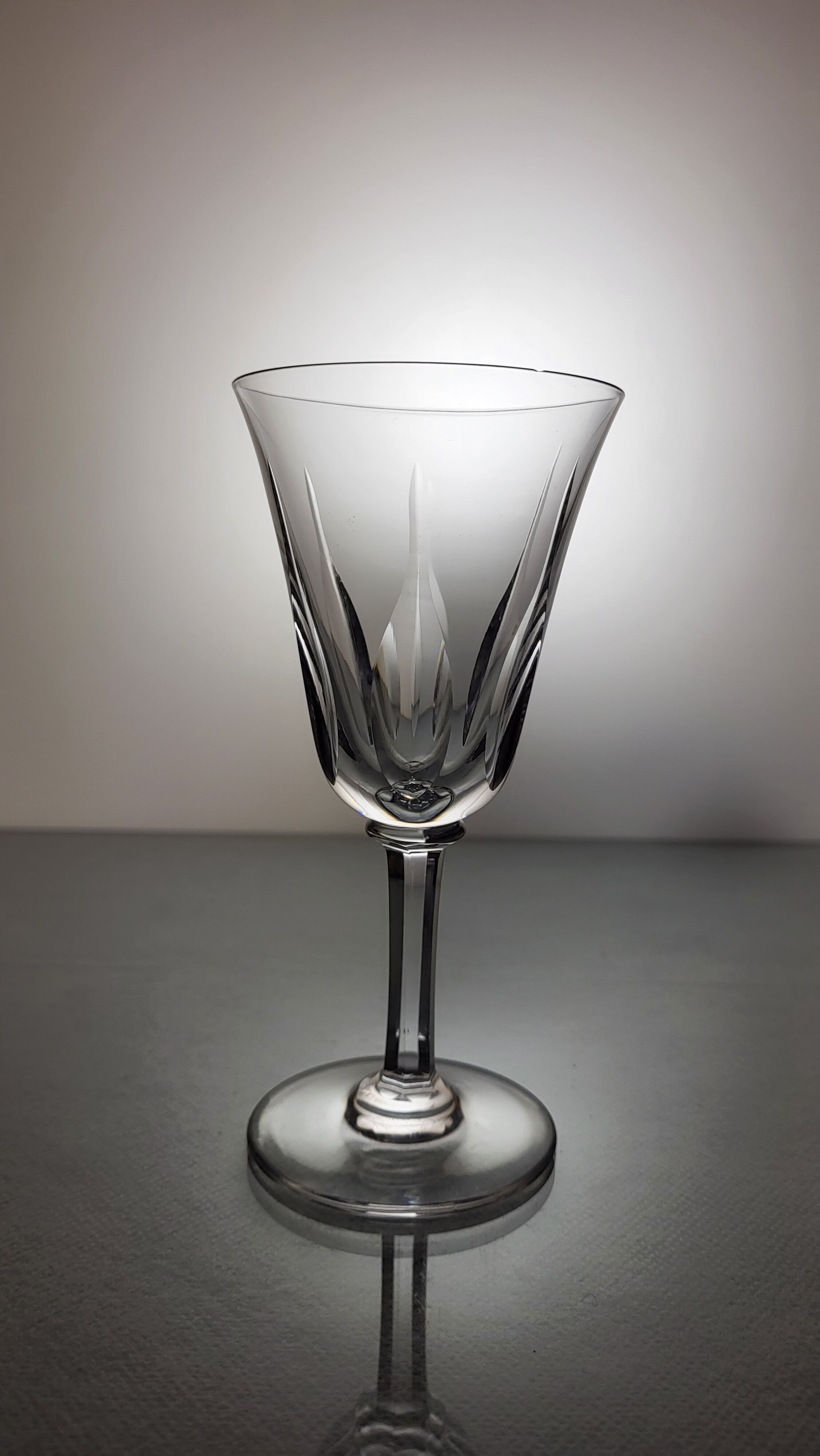 6 crystal saint louis wine glasses cerdanya model