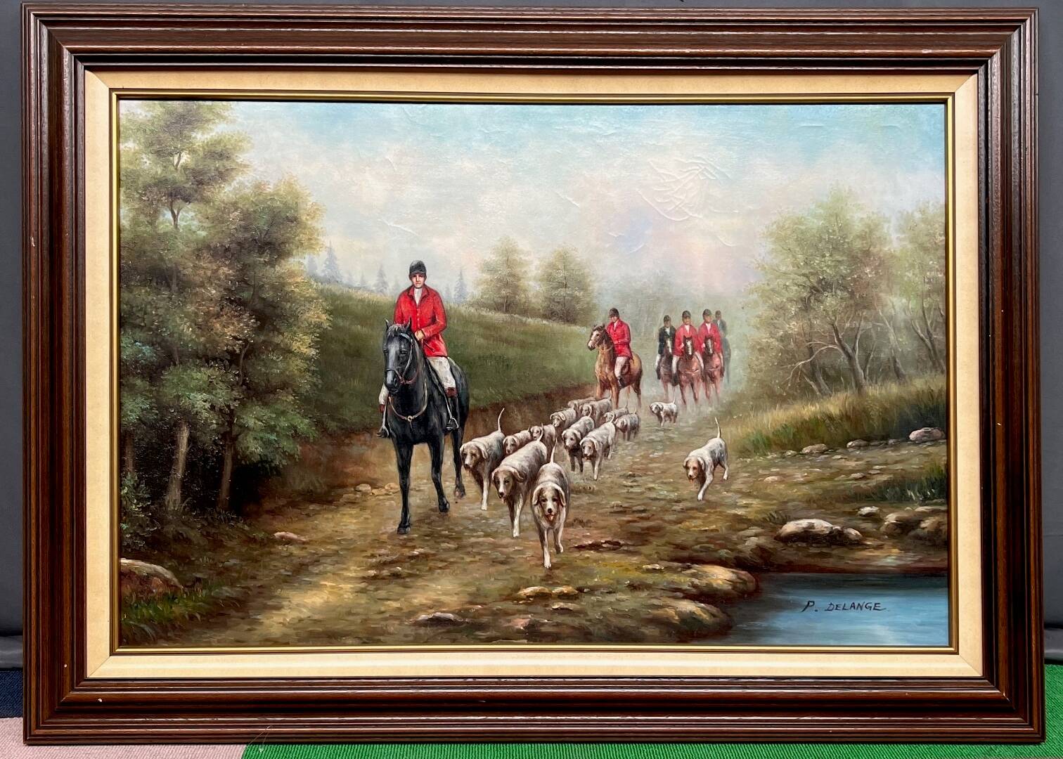 P. Delange “Fox hunting”.