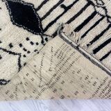 Handmade Moroccan Berber carpet 244 x 138CM