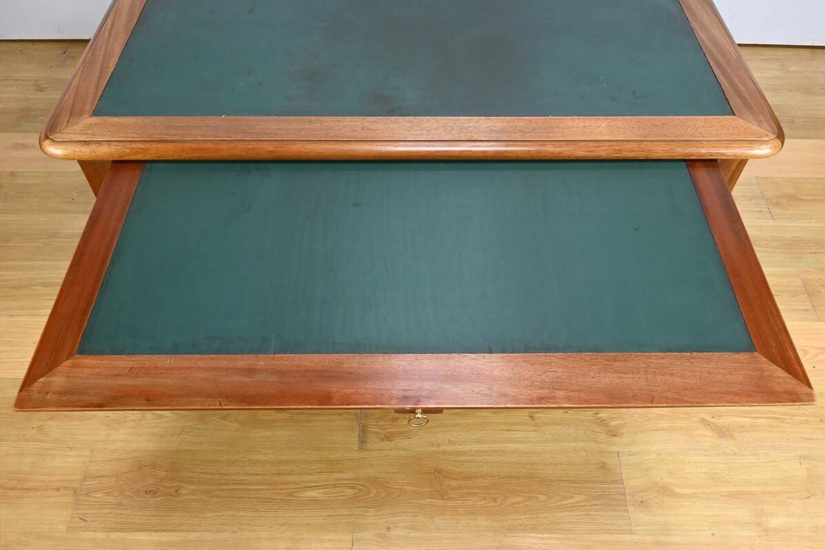 Important architect's desk in mahogany - 1920