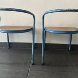 2 chaises pour enfant Jacques Hitier 1950