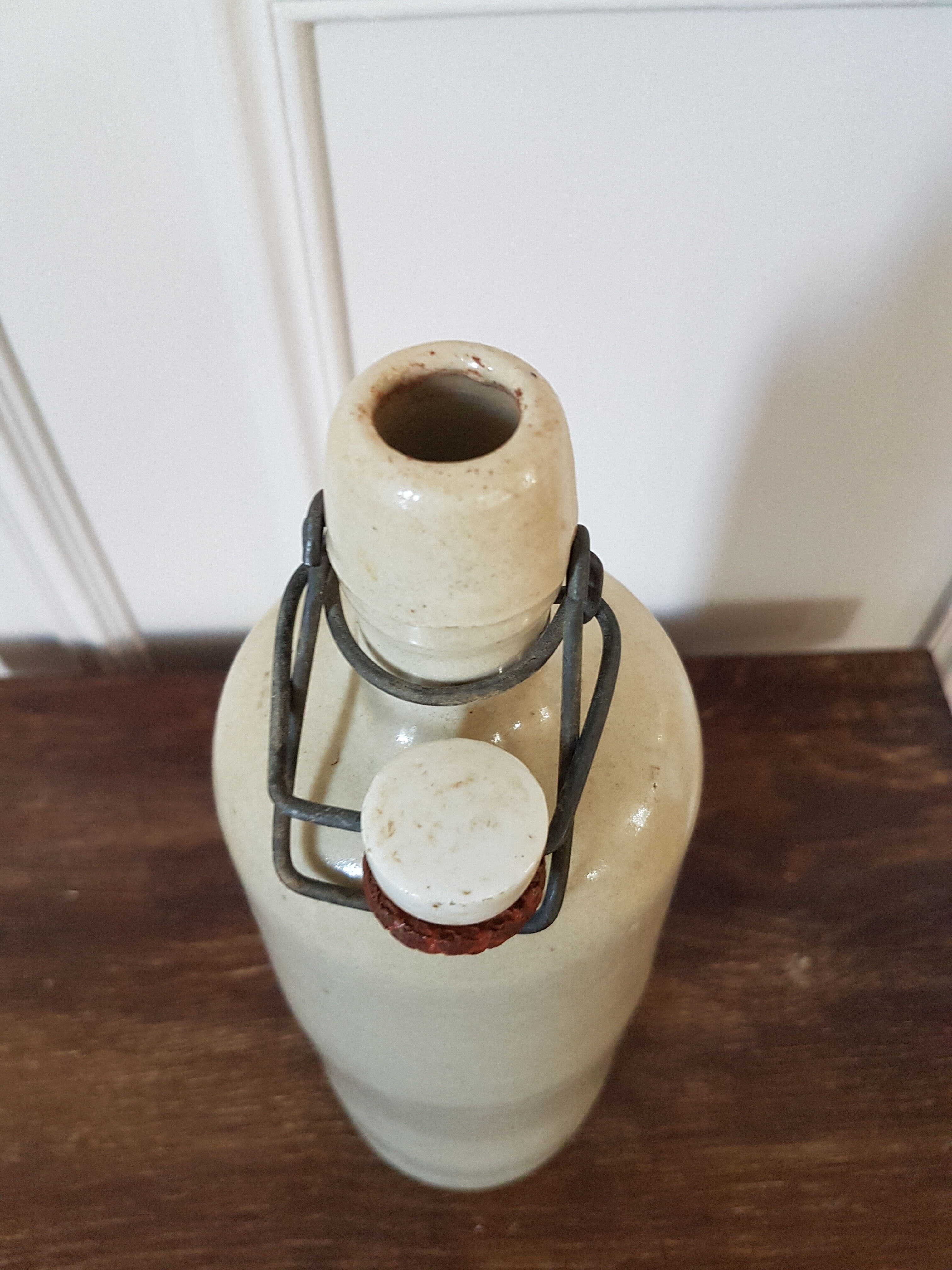 Beige sandstone bottle