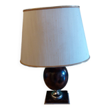 Lamp with lampshade 80'S Delmas