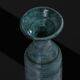 BLUE CERAMIC VASE, BERNARD LECLERC, 1980s