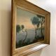 Antique oil painting from the first half of the 20th century