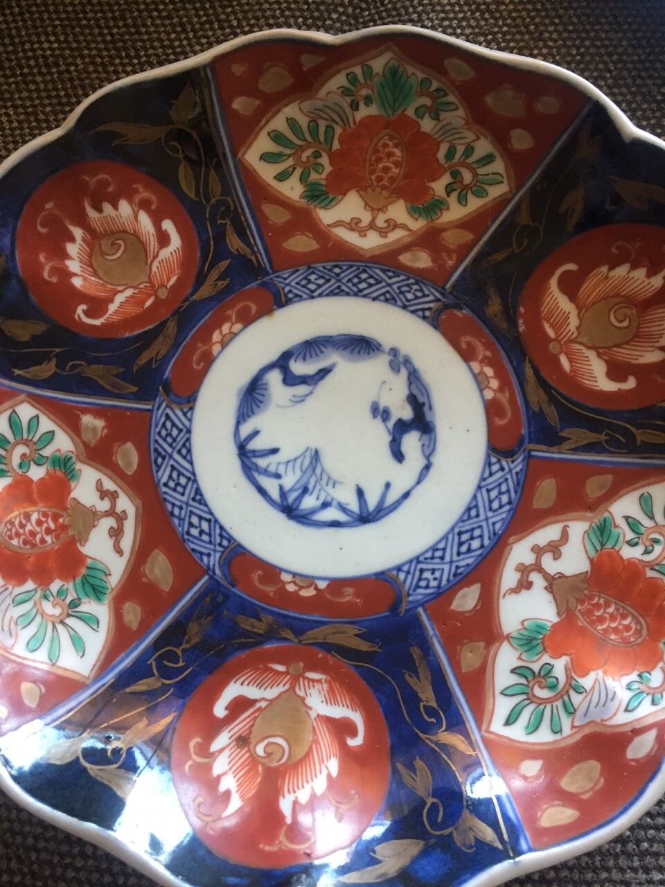 Plate Imari 19th
