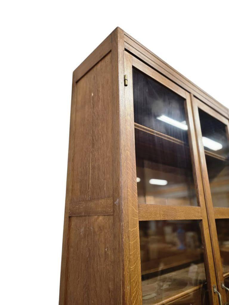Vitrine/armoire de laboratoire/étagère à plusieurs niveaux vintage XL