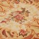 Handmade European Vintage Aubusson Kilim 273 cm x 367 cm