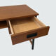 Desk of the 60 years with teak top, dutch