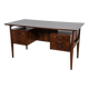 Mid Century Rosewood Desk by Gunnar Nielsen Tibergaard for Tibergaard, 1960s