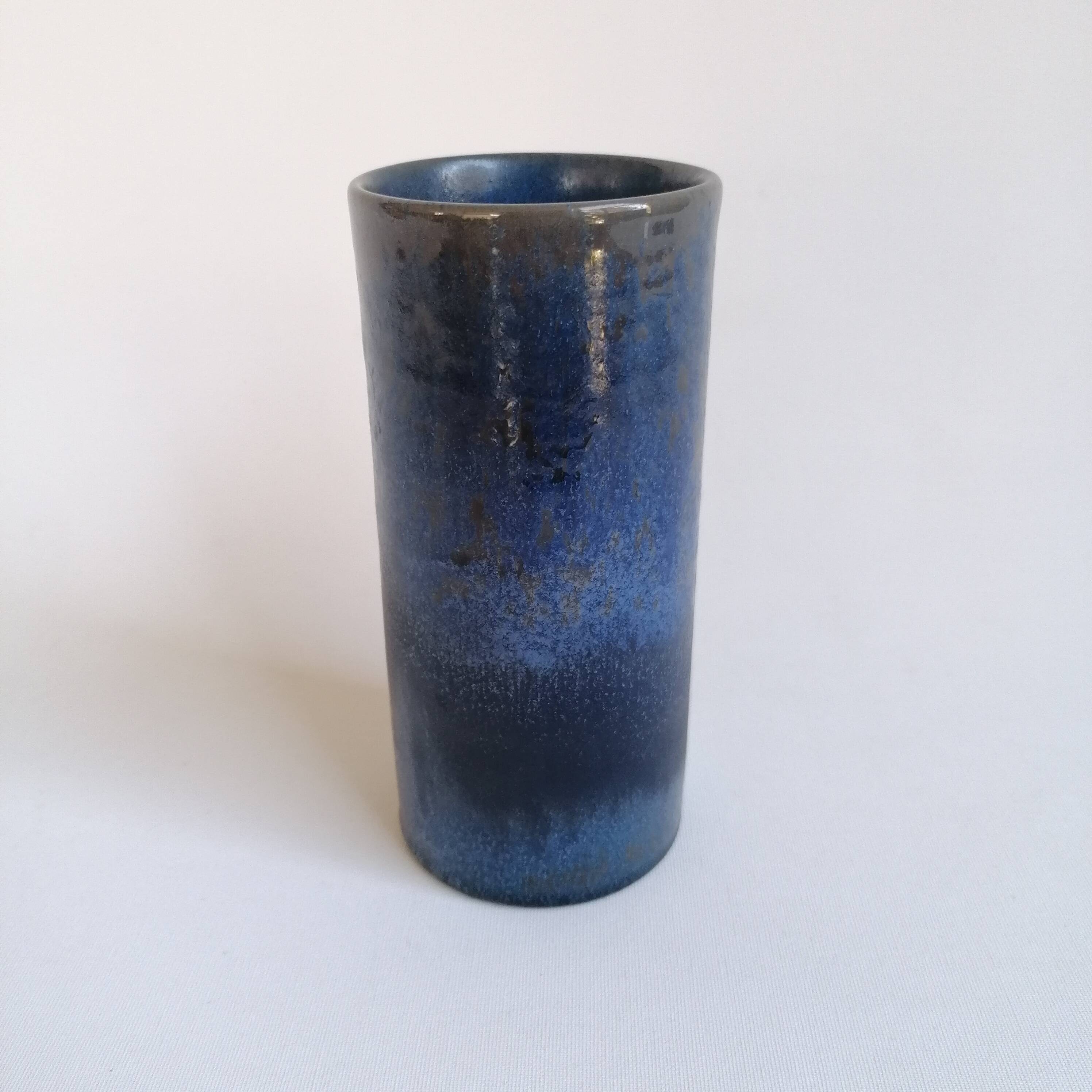 Small vintage roll vase Antonio Lampecco
