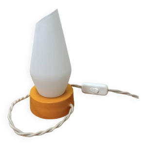 Lampe à poser vintage - orange