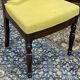 Pair of French mahogany chairs late 19th century
