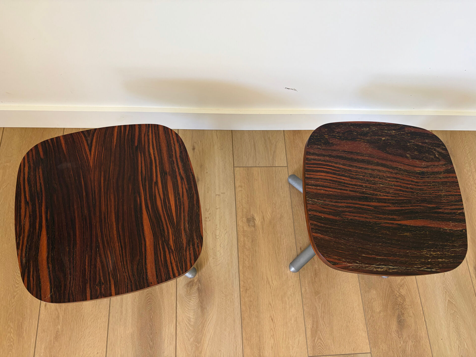 Pair of side tables by Michael Sodeau