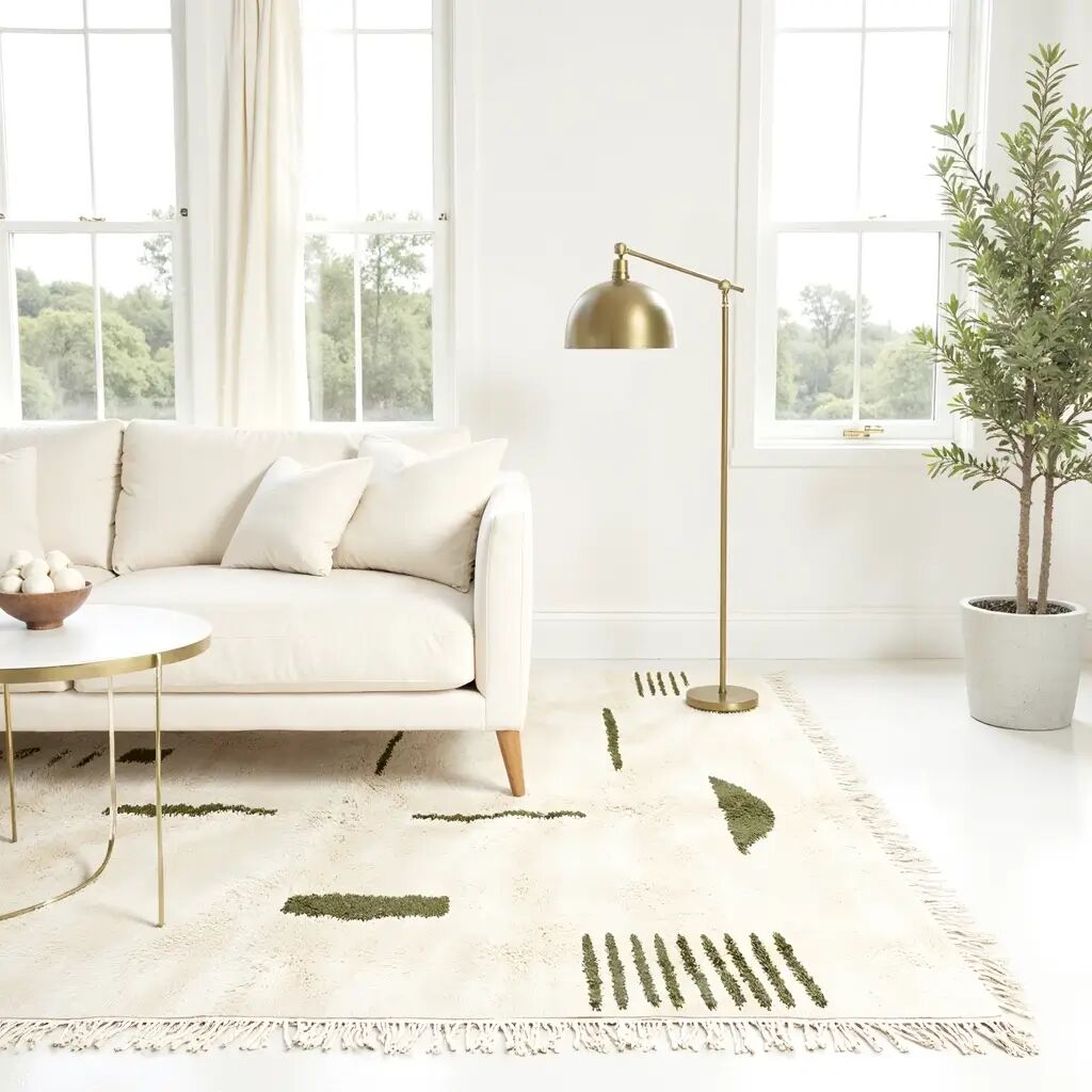Tapis berbère marocain moderne atlas –250cmx150cm