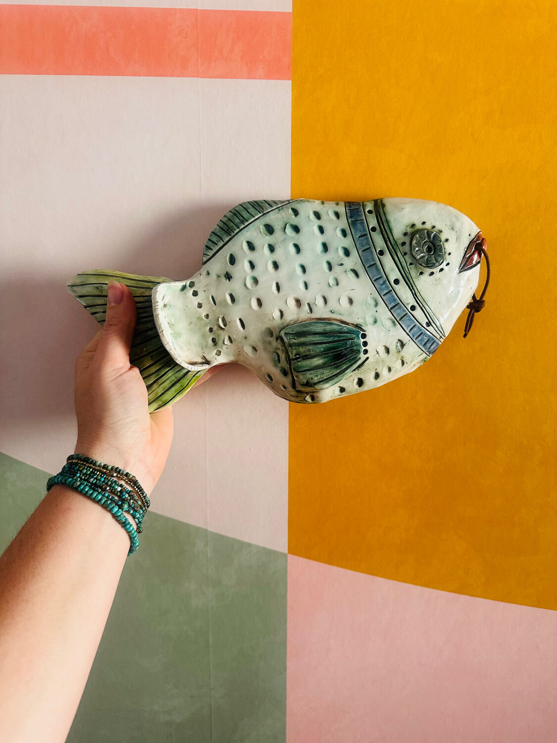 Vintage ceramic fish