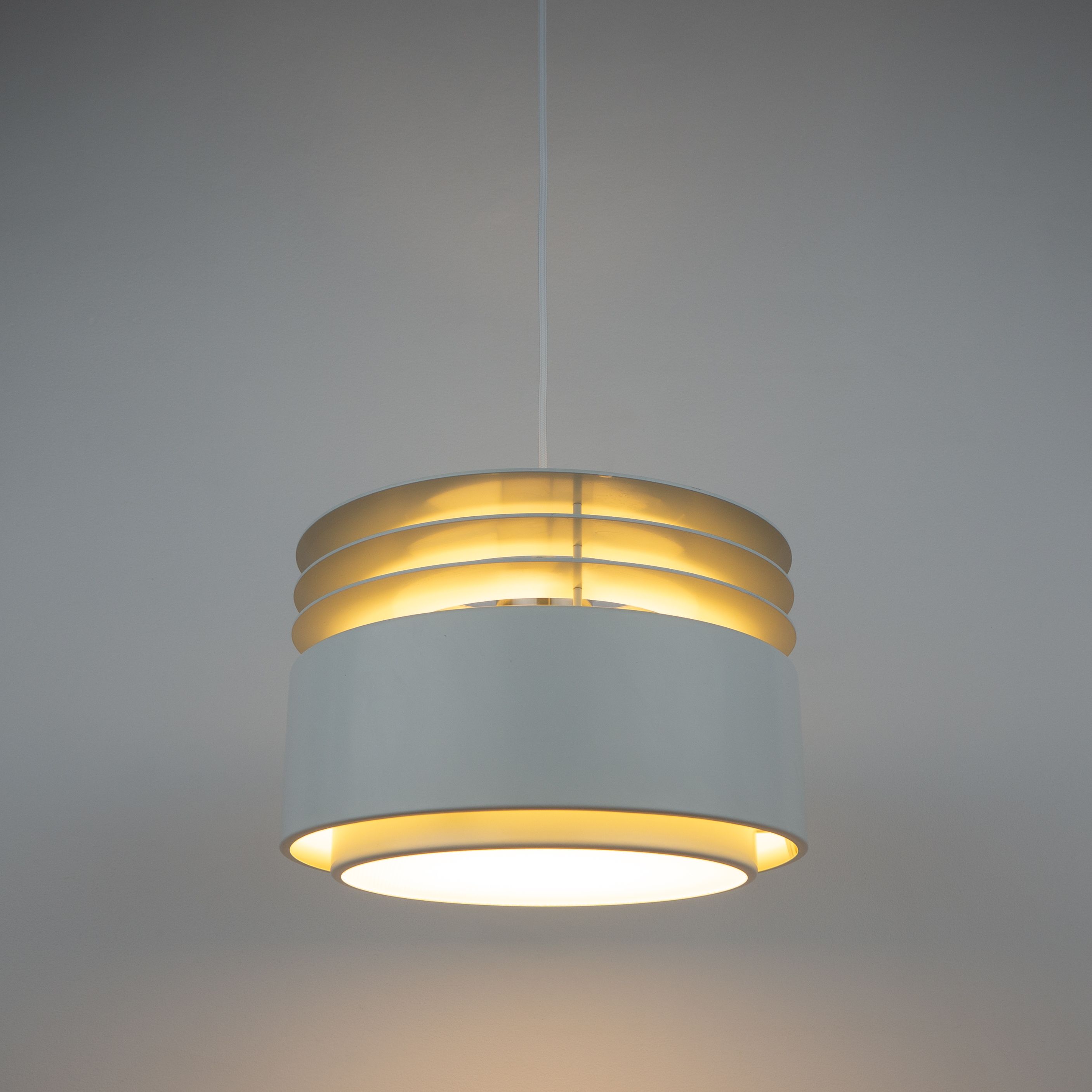 Danish vintage pendant lamp Hydra 2 by Jo Hammerborg, Fog og Morup, 1969