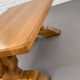Vintage oak coffee table