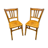 Set de 2 chaises bistrot Baumann french bistro chair vintage