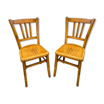2 Bistro chairs baumann French bistro chair vintage