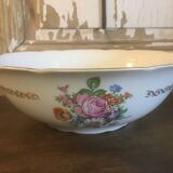 Set of tureen, salad bowl and "Irene" dish in Luneville earthenware