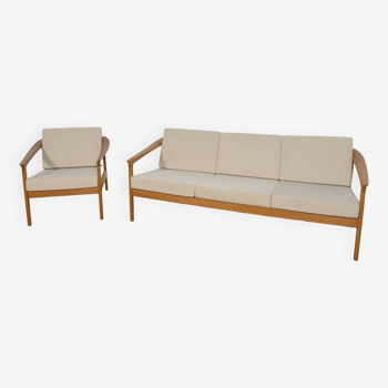 Canapé et fauteuil Monterey /5-161 par Folke Ohlsson pour Bodafors, 1968
