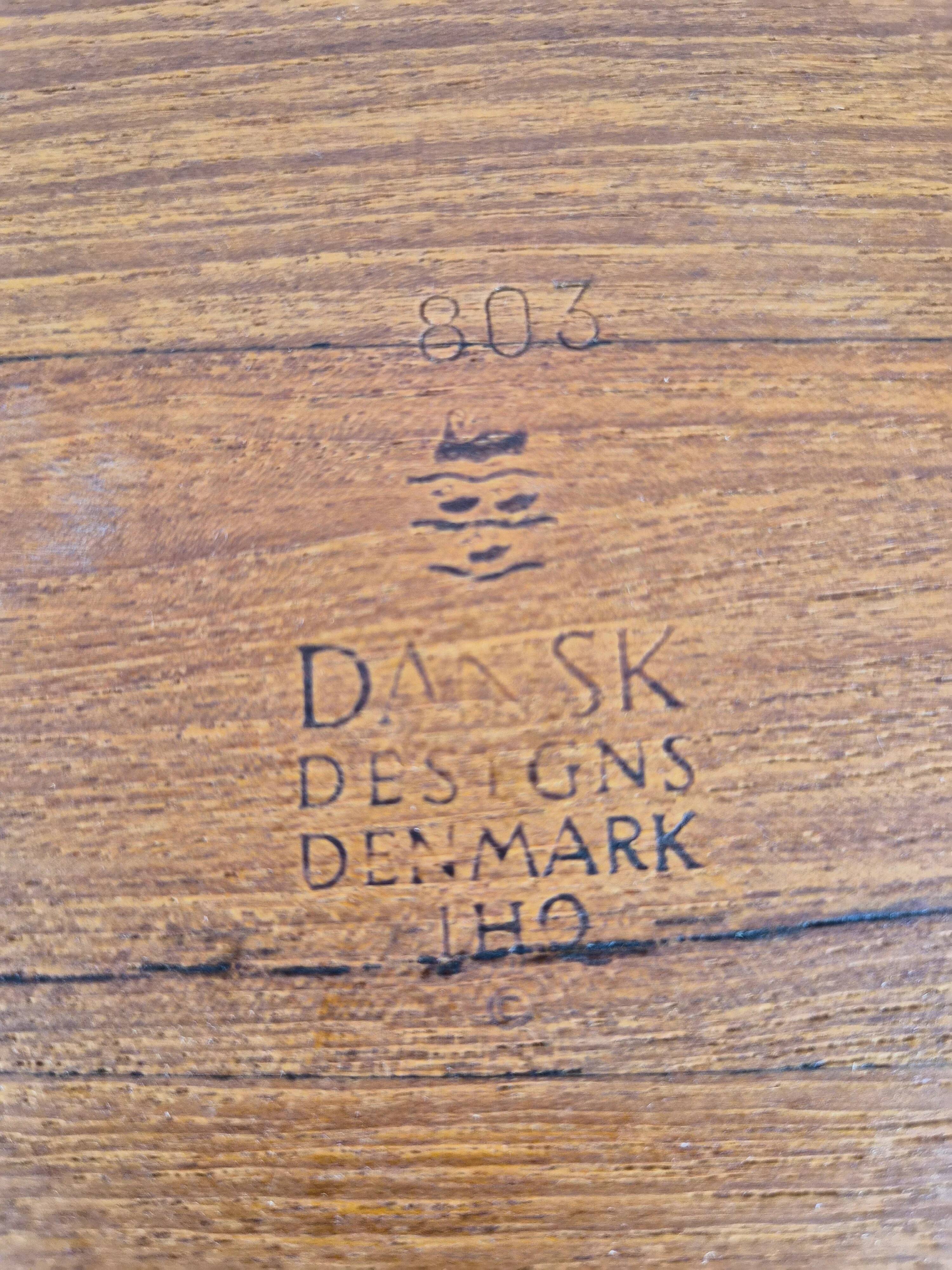 Grand plateau en teck par Jens Quistgaard pour Dansk Designs, Danemark, 1960.