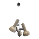 3-spot chandelier by Staff Leuchten, 1960s-70s