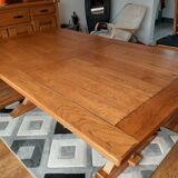 Oak farm table